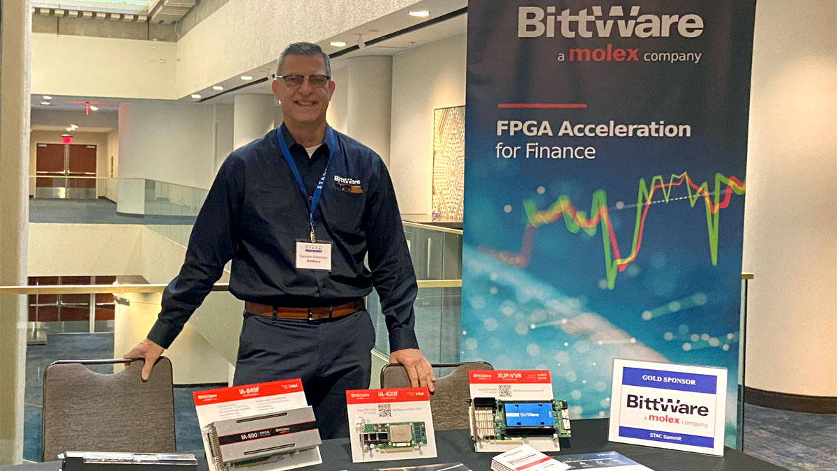 BittWare STAC NY 2023 fall booth