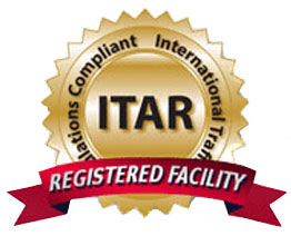 ITAR Registered Facility badge