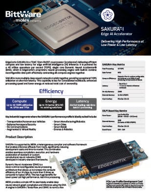 Sakura-I datasheet thumbnail