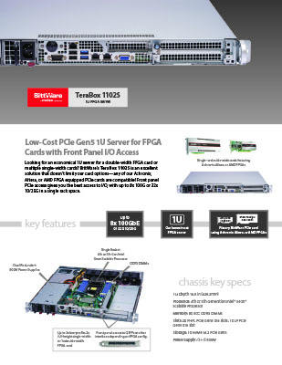 TeraBox-1102S datasheet thumbnail