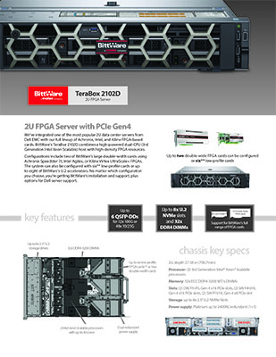 TeraBox 2102D 데이터 시트 썸네일