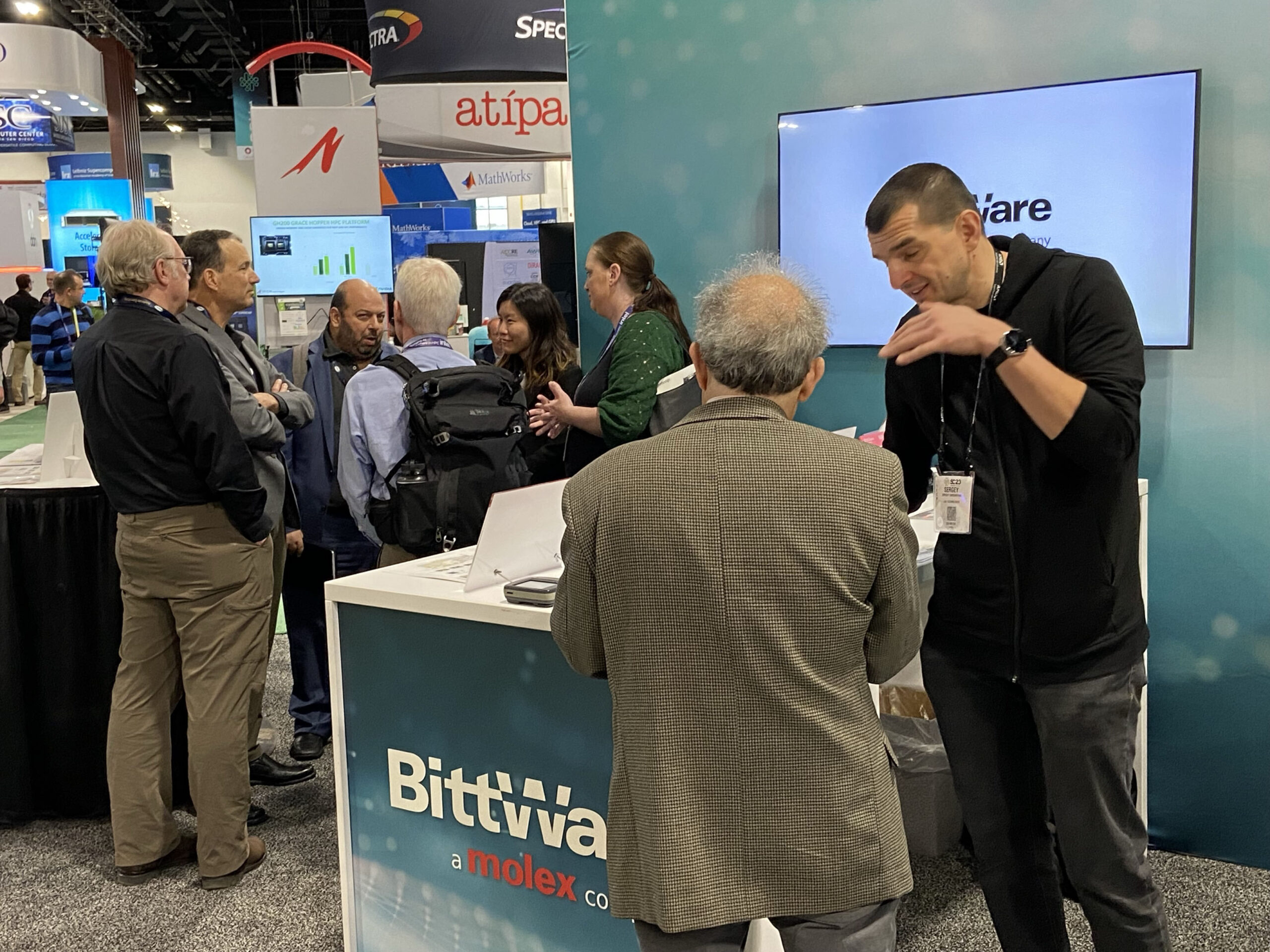 BittWare employees and partners at SC23
